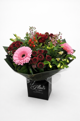 Blush & Burgundy Romance