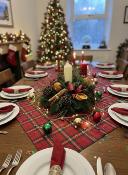 Winter Orange Candle Posy